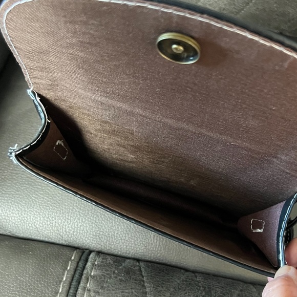 🎁FREE W $35 PURCHASE Faux Leather Handbag Bag Crossbody Satchel Gift Minimalist - Picture 10 of 14